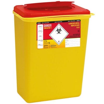 Kanülenabwurfbehälter ratiomed Safe-Box 11,0 Ltr.