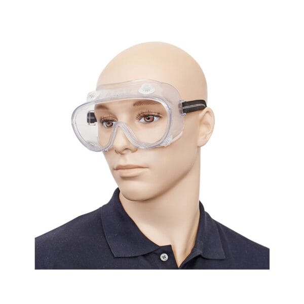 Vollsicht-Schutzbrille mit indirekter Belüftung und Antibeschlag