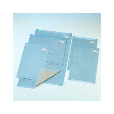 Krankenunterlagen ratiomed 60 x 90 cm 130 g, 10-lagig, blau (100 Stck.)