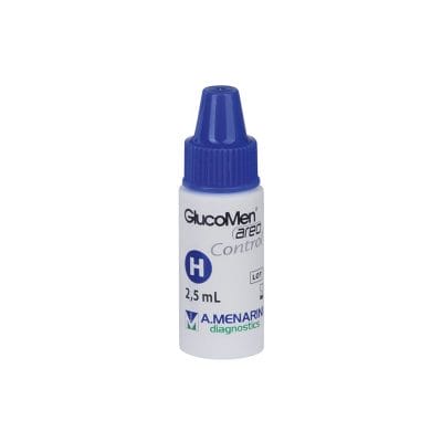 GlucoMen areo Kontroll-Lösung H (2,5 ml)