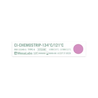 ChemoStrip 134°C/121°C Dampf-Stufenindikator (250 Stck.)