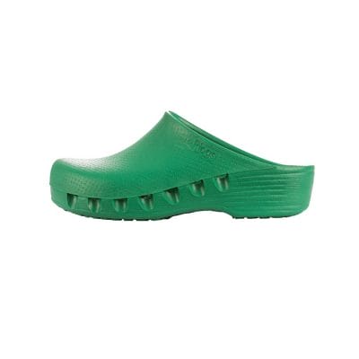 mediPlogs OP-Schuhe ohne Fersenriemen grün, Gr. 38
