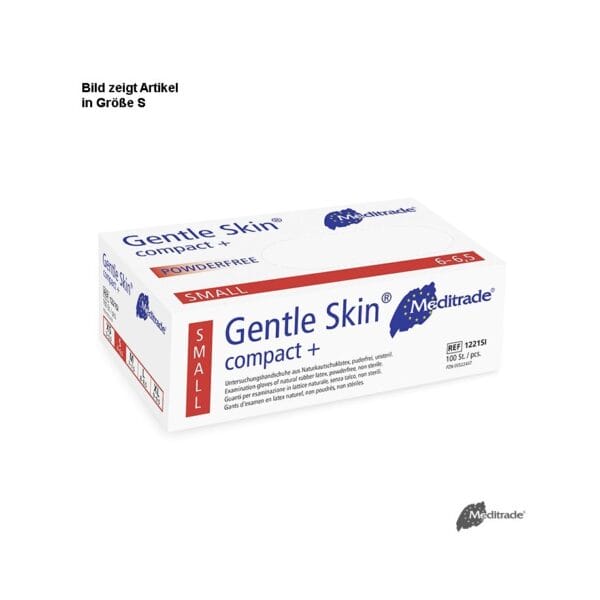 Gentle Skin compact+ U.-Handschuhe Latex PF, Gr. L, unsteril (100 Stck.)