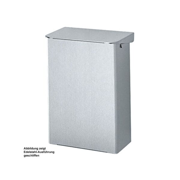 ingo-man Abfallbox AB 6 A  6 Ltr. Aluminium silber eloxiert