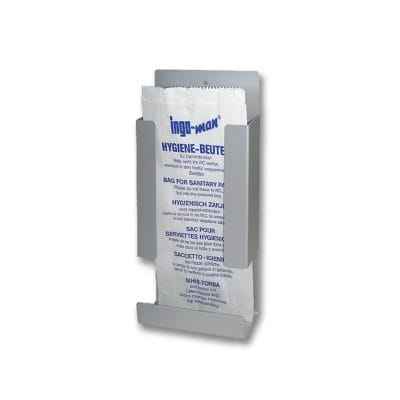 ingo-man Hygienebeutelspender HB 1 A  Aluminium silber eloxiert
