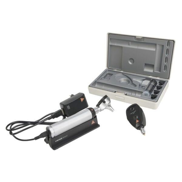 BETA 200 Ophthalmoskop/Otoskop Set LED mit BETA4 USB Ladegriff, USB Kabel und