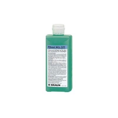 Ethanol 80% 500 ml Spenderflasche oval Händedesinfektion