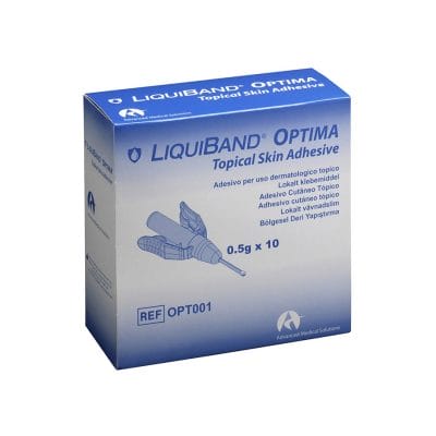 Liquiband OPTIMA Hautkleber steril (10 Ampullen á 0,5 g)