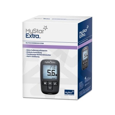 MyStar Extra Set mmol/l, Blutzuckermessgerät