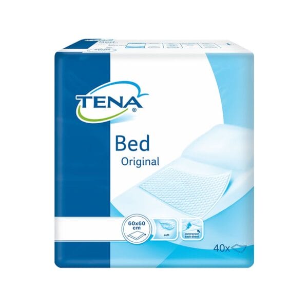TENA Bed Original (4 x 40 Stck.), Bettschutzeinlagen 60 x 60 cm weiß