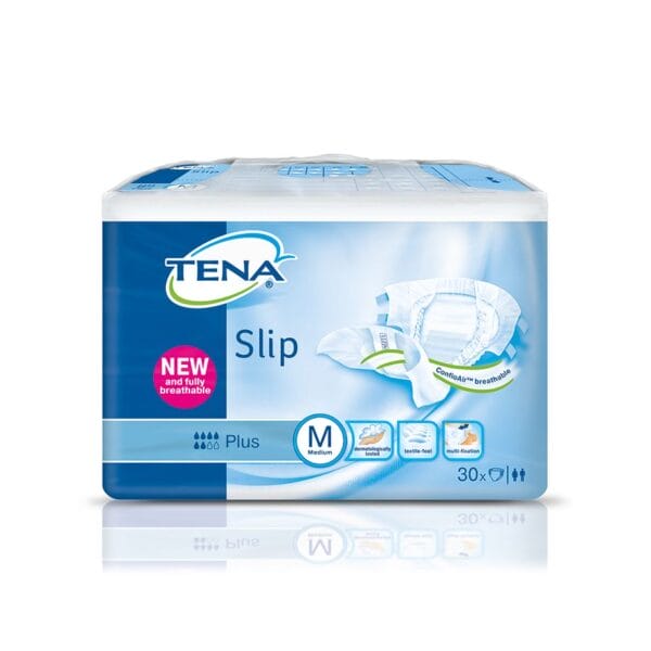 TENA Slip Plus Medium blau, Windelhosen (3 x 30 Stck.)