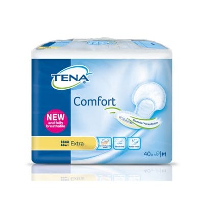 TENA Comfort Extra gelb, Inkontinenzeinlagen (2 x 40 Stck.)