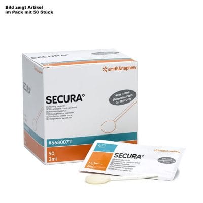 Secura reizfreier Hautschutzfilm steril 3 ml (Applikator) (25 Stck.)