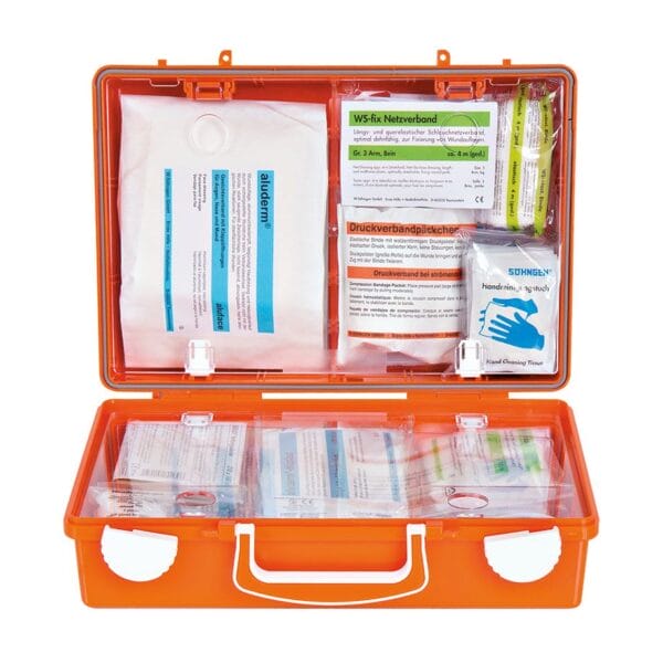 Erste-Hilfe Koffer SN-CD NormPlus mit Füllung Norm DIN 13157, orange