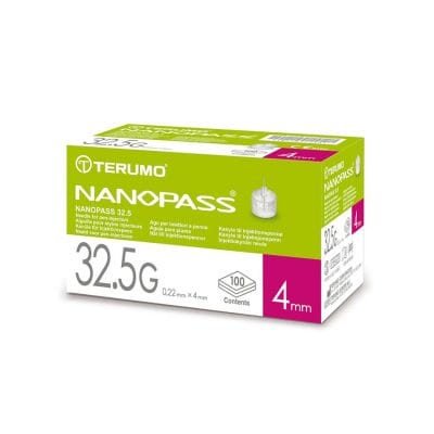 NANOPASS 32.5G Pen-Nadeln 0,22 x 4 mm (100 Stck.)