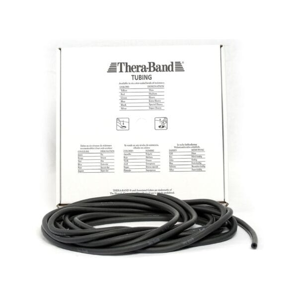 TheraBand Tubing 7,5 m, spezial stark – schwarz