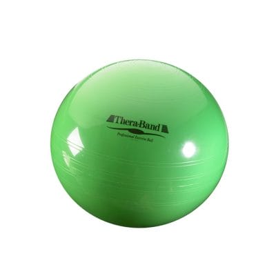 TheraBand Gymnastik-Ball Ø 65 cm, grün, bis Körpergröße 180 cm