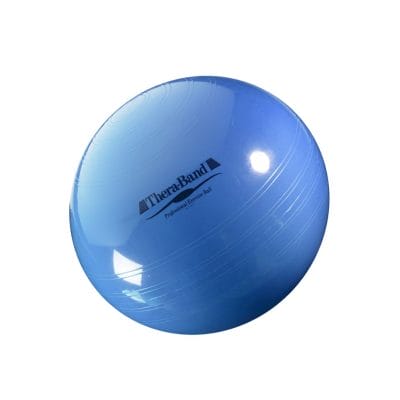 TheraBand Gymnastik-Ball Ø 75 cm, blau, bis Körpergröße 200 cm