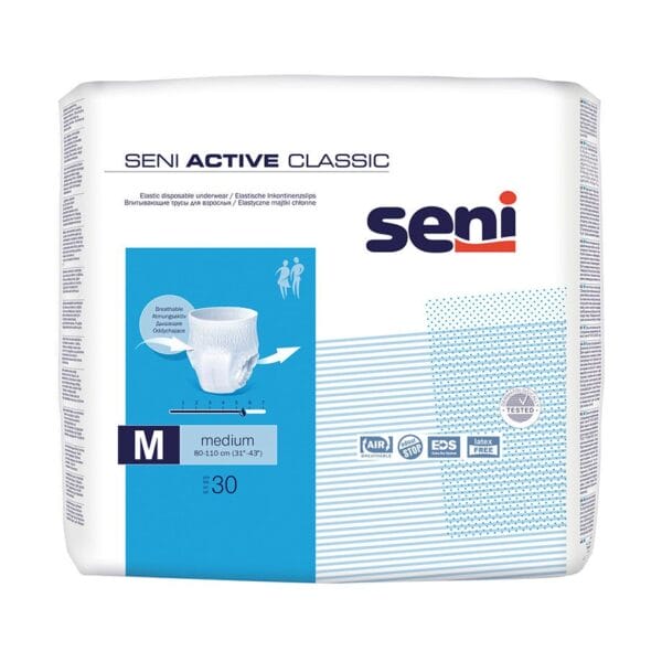 Seni Active Classic Medium Inkontinenzslips (30 Stck.)