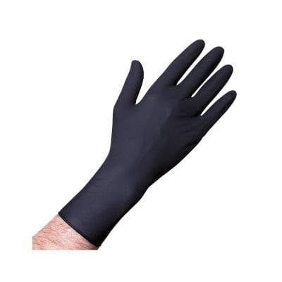 Select Black 300 U.-Handschuhe Gr. XS, Latex unsteril puderfrei (100 Stck.)