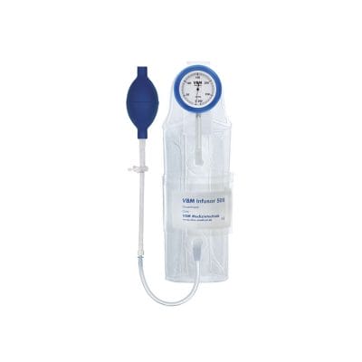 Druckinfusionsmanschette Infusor 500 ml mit Handgebläse und Manometer