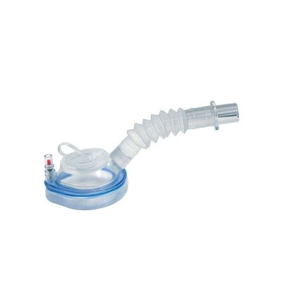 Endoskopiemaske Gr. 0 Neugeborene, mit Silikonmembrane 2 mm