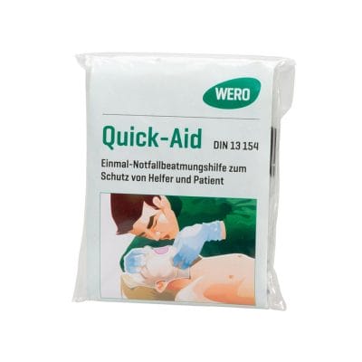 QUICK-AID Einmal-Notfallbeatmungshilfe