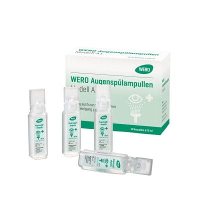 wero-Augenspülampullen Modell A1 steril (10 x 20 ml)