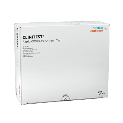 Siemens Healthcare CLINITEST® Rapid COVID-19 Antigen Self-Test – LAIENTEST, Schnelltest, Coronatest