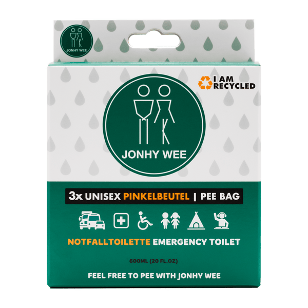 Jonhy Wee Reisetoilette 600 ml, Unisex