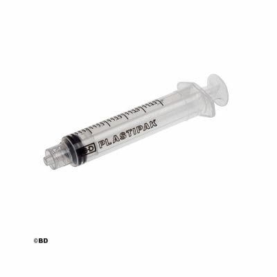 BD Plastipak Einmal-Spritze 5 ml, Luer-Lock, zentrisch