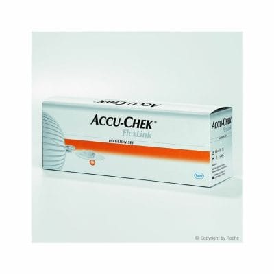 Accu-Chek FlexLink Infusionsset: 8 mm Kanüle, 80 cm Schlauch (10 Set)