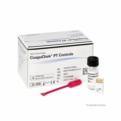 CoaguChek PT Controls Kontroll-Lösung (4 Stck.)