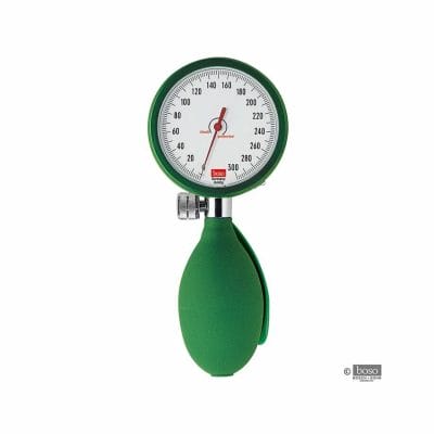 boso clinicus I Blutdruckmessgerät grün, Einschlauch m. Klettenmanschette, Ø 60mm