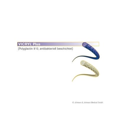 VICRYL Plus UCLX2/0=3 violett geflochten Nahtmaterial Fadenlänge 70 cm (36 Stck.)