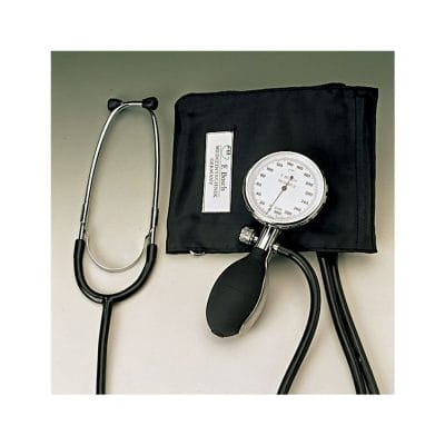 Regent II Blutdruckmessgerät Ø 68 mm mit schwarzer Ziehklettenmanschette