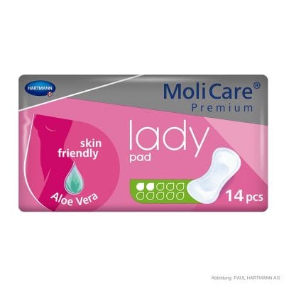 MoliCare Premium lady pad 2 Tropfen, Inkontinenzeinlagen (14 Stck.)