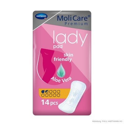 MoliCare Premium lady pad 1,5 Tropfen, Inkontinenzeinlagen (14 Stck.)
