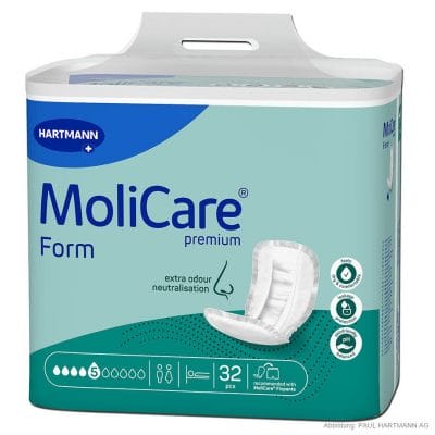 MoliCare Premium Form 5 Tropfen Inkontinenzeinlagen (32 Stck.)