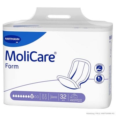 MoliCare Form 8 Tropfen Inkontinenzeinlagen (32 Stck.)