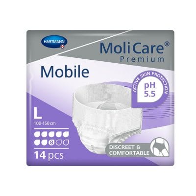 MoliCare Premium Mobile 8 Tropfen Inkontinenzslips Gr. L (14 Stck.)