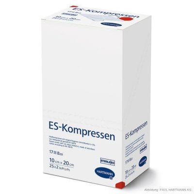 ES-Kompressen steril 8-fach 10 x 20 cm (25 x 2 Stck.)