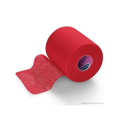 Peha-haft Color rot Fixierbinde 20 m x 6 cm einzeln verpackt