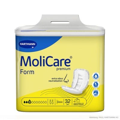 MoliCare Premium Form normal 3 Tropfen Inkontinenzeinlagen (32 Stck.)