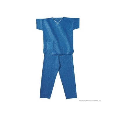 Foliodress Suit (Kasack + Hose) Gr. XL, blau