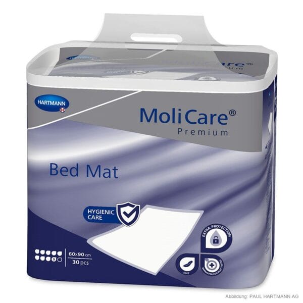 MoliCare Premium Bed Mat 9 Tropfen Krankenunterlagen 60 x 90 cm (30 Stck.)
