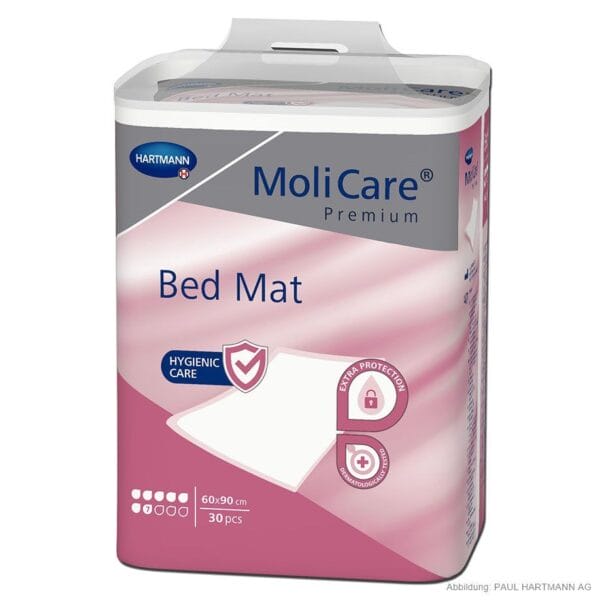 MoliCare Premium Bed Mat 7 Tropfen Krankenunterlagen 60 x 90 cm (30 Stck.)