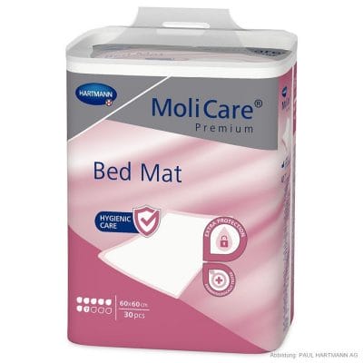 MoliCare Premium Bed Mat 7 Tropfen Krankenunterlagen 60 x 60 cm (30 Stck.)