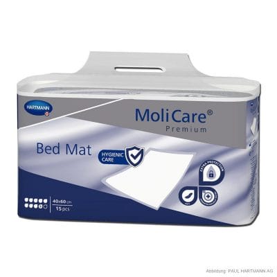 MoliCare Premium Bed Mat 9 Tropfen Krankenunterlagen 40 x 60 cm (15 Stck.)