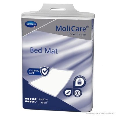 MoliCare Premium Bed Mat 9 Tropfen Krankenunterlagen 60 x 60 cm (30 Stck.)